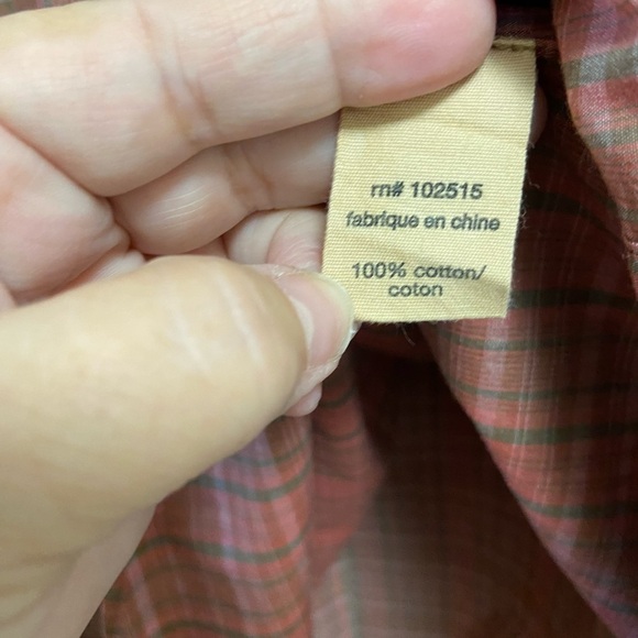 John Vartavos XXL men’s plaid shirt button down $368 - Picture 7 of 8